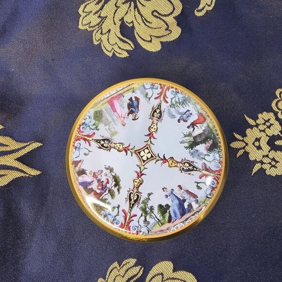 Au Bain Marie French Coasters in Tin - Picture 2 of 13